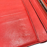 ロエベ LOEWE ミディアム　バーティカルウォレット C660S87X01 ピンク ペプルカーフ レディース 二つ折り財布