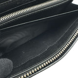 サンローラン SAINT LAURENT ロングジップウォレット 534290 ブラック レザー メンズ 長財布