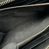 サンローラン SAINT LAURENT ロングジップウォレット 534290 ブラック レザー メンズ 長財布