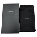 サンローラン SAINT LAURENT ロングジップウォレット 534290 ブラック レザー メンズ 長財布