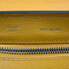 セリーヌ CELINE トラベーズ　ミディアム イエロー レザー レディース ショルダーバッグ