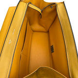 セリーヌ CELINE トラベーズ　ミディアム イエロー レザー レディース ショルダーバッグ
