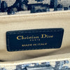クリスチャン・ディオール Christian Dior ミニサドルバッグ ネイビー オブリーク/ジャガード レディース ハンドバッグ