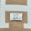エルメス HERMES アニモーブロッククッション ベージュ/アイボリー ウール/カシミヤ レディース その他小物