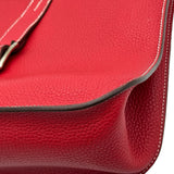 エルメス HERMES アルザン31 T刻印 ルージュカザック シルバー金具 トリヨン レディース ショルダーバッグ