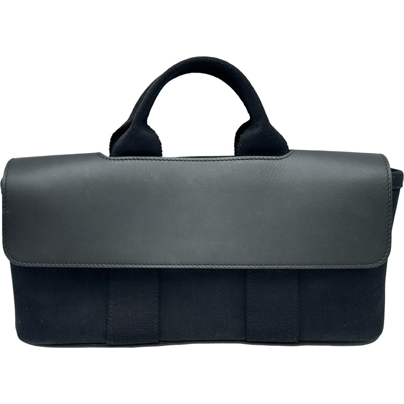 766697/HERMES ヴァルパライソ ハンドバッグ ポーチ付き エルメス エルメス HERMES ヴァルパライソロングPM ブラック シルバー金具