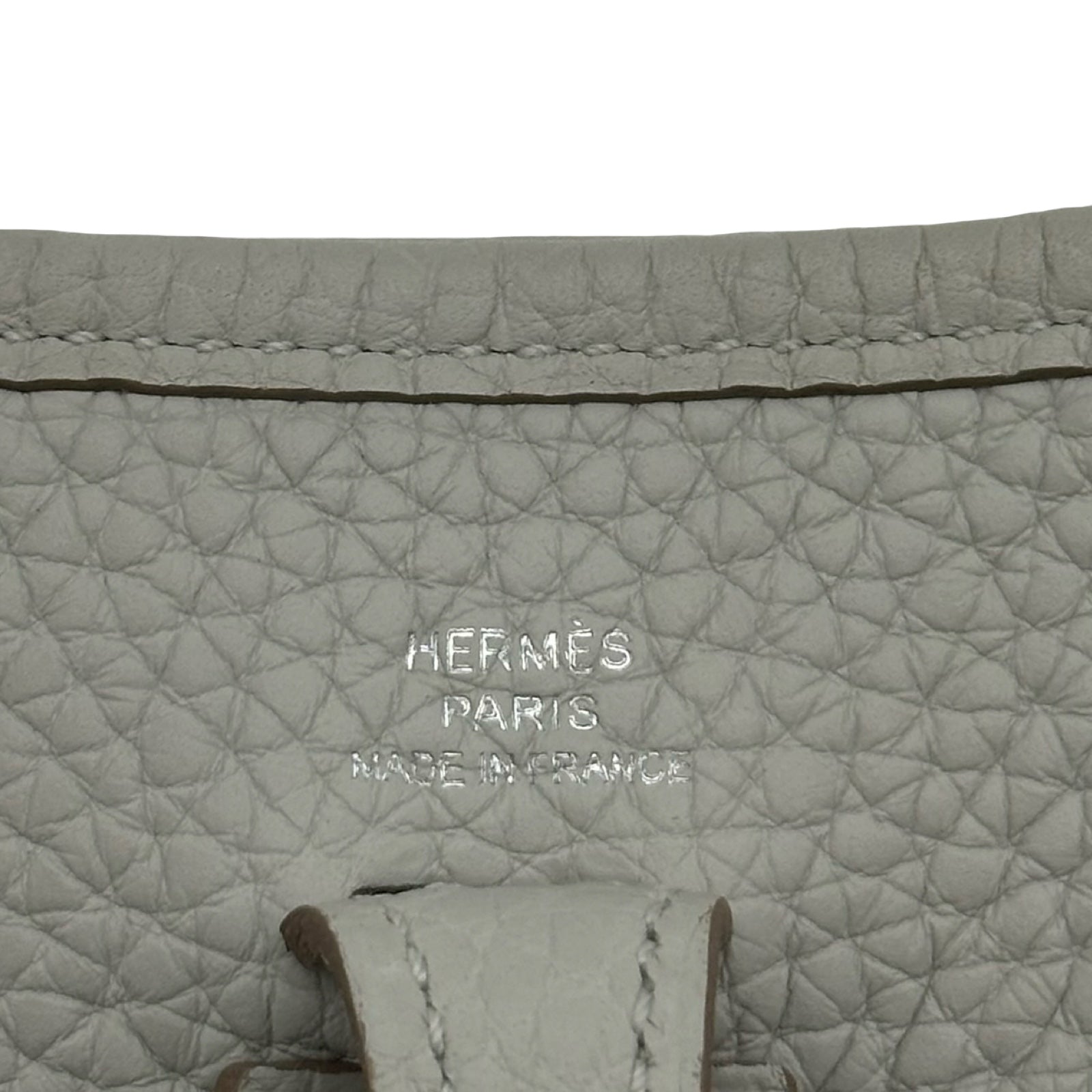 エルメス HERMES エヴリンTPM Y刻印 ブルーペール シルバー金具