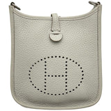 エルメス HERMES エヴリンTPM Y刻印 ブルーペール シルバー金具 トリヨン レディース ショルダーバッグ
