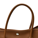 エルメス HERMES ガーデンパーティPM □R刻印 ゴールド シルバー金具 ネゴンダ レディース ハンドバッグ
