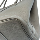 エルメス HERMES ガーデンパーティPM Y刻印 エトゥープシルバー金具 ネゴンダ レディース ハンドバッグ