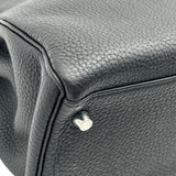 エルメス HERMES ケリー32 内縫い T刻印 ブラック シルバー金具 トゴ レディース ショルダーバッグ