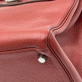 エルメス HERMES ケリー32 内縫い □M刻印 シエンヌ シルバー金具 トリヨン レディース ショルダーバッグ