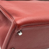エルメス HERMES ケリー32 内縫い □M刻印 シエンヌ シルバー金具 トリヨン レディース ショルダーバッグ