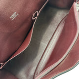 エルメス HERMES ジプシエール34 □L刻印 プルーン シルバー金具 トリヨン レディース ショルダーバッグ