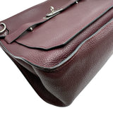エルメス HERMES ジプシエール34 □L刻印 プルーン シルバー金具 トリヨン レディース ショルダーバッグ