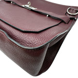 エルメス HERMES ジプシエール34 □L刻印 プルーン シルバー金具 トリヨン レディース ショルダーバッグ