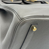 エルメス HERMES バーキン35 T刻印 トープ ゴールド金具 トリヨン レディース ハンドバッグ