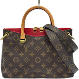 ルイ・ヴィトン LOUIS VUITTON パラスBB M41241 ブラウン モノグラムキャンバス レディース ショルダーバッグ