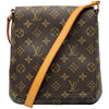 ルイ・ヴィトン LOUIS VUITTON ミュゼット・サルサ ショート M51258 ブラウン モノグラム・キャンバス レディース ショルダーバッグ