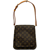 ルイ・ヴィトン LOUIS VUITTON ミュゼット・サルサ ショート M51258 ブラウン モノグラム・キャンバス レディース ショルダーバッグ