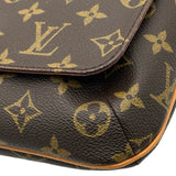 ルイ・ヴィトン LOUIS VUITTON ミュゼット・サルサ ショート M51258 ブラウン モノグラム・キャンバス レディース ショルダーバッグ
