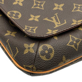 ルイ・ヴィトン LOUIS VUITTON ミュゼット・サルサ ショート M51258 ブラウン モノグラム・キャンバス レディース ショルダーバッグ