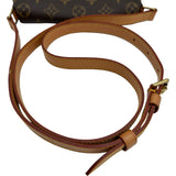 ルイ・ヴィトン LOUIS VUITTON ミュゼット サルサ ロング M51387 ブラウン モノグラムキャンバス レディース ショルダーバッグ