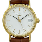 ロンジン LONGINES グランドクラシック L4.220.2 ホワイト ステンレススチール クオーツ レディース 腕時計