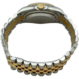 ロレックス ROLEX デイトジャスト36 116233 アイボリー ピラミッド ゴールド/ステンレススチール 自動巻き メンズ 腕時計