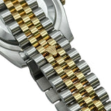ロレックス ROLEX デイトジャスト36 116233 アイボリー ピラミッド ゴールド/ステンレススチール 自動巻き メンズ 腕時計