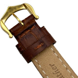 カルティエ Cartier マスト タンク SM W1003053 アイボリー ゴールドメッキ クオーツ レディース 腕時計