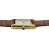 カルティエ Cartier マスト タンク SM W1003053 アイボリー ゴールドメッキ クオーツ レディース 腕時計