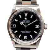 ロレックス ROLEX エクスプローラー1 14270 ブラック シルバー ステンレス 自動巻き メンズ 腕時計