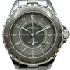 シャネル CHANEL J12 クロノマティック 41MM H2934 グレー チタン/セラミック 自動巻き メンズ 腕時計