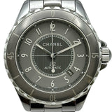シャネル CHANEL J12 クロノマティック 41MM H2934 グレー チタン/セラミック 自動巻き メンズ 腕時計