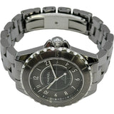 シャネル CHANEL J12 クロノマティック 41MM H2934 グレー チタン/セラミック 自動巻き メンズ 腕時計