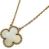 ヴァンクリーフ＆アーペル Van Cleef & Arpels ヴィンテージアルハンブラネックレス ゴールド Au750 マザーオブパール ジュエリー