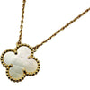 ヴァンクリーフ＆アーペル Van Cleef & Arpels ヴィンテージアルハンブラネックレス ゴールド Au750 マザーオブパール ジュエリー