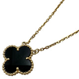 ヴァンクリーフ＆アーペル Van Cleef & Arpels ヴィンテージアルハンブラ ゴールド Au750 オニキス ジュエリー
