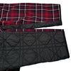 クリスチャン・ディオール Christian Dior チェック切替カナージュキルティングジャケット 351C16A1463 ボルドー ウール レディース その他トップス