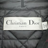 クリスチャン・ディオール Christian Dior チェック切替カナージュキルティングジャケット 351C16A1463 ボルドー ウール レディース その他トップス