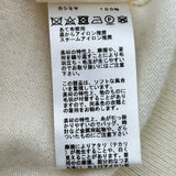 エルメス HERMES セリエボタンカシミヤカーディガン 4E2701D1 アイボリー カシミヤ レディース カーディガン