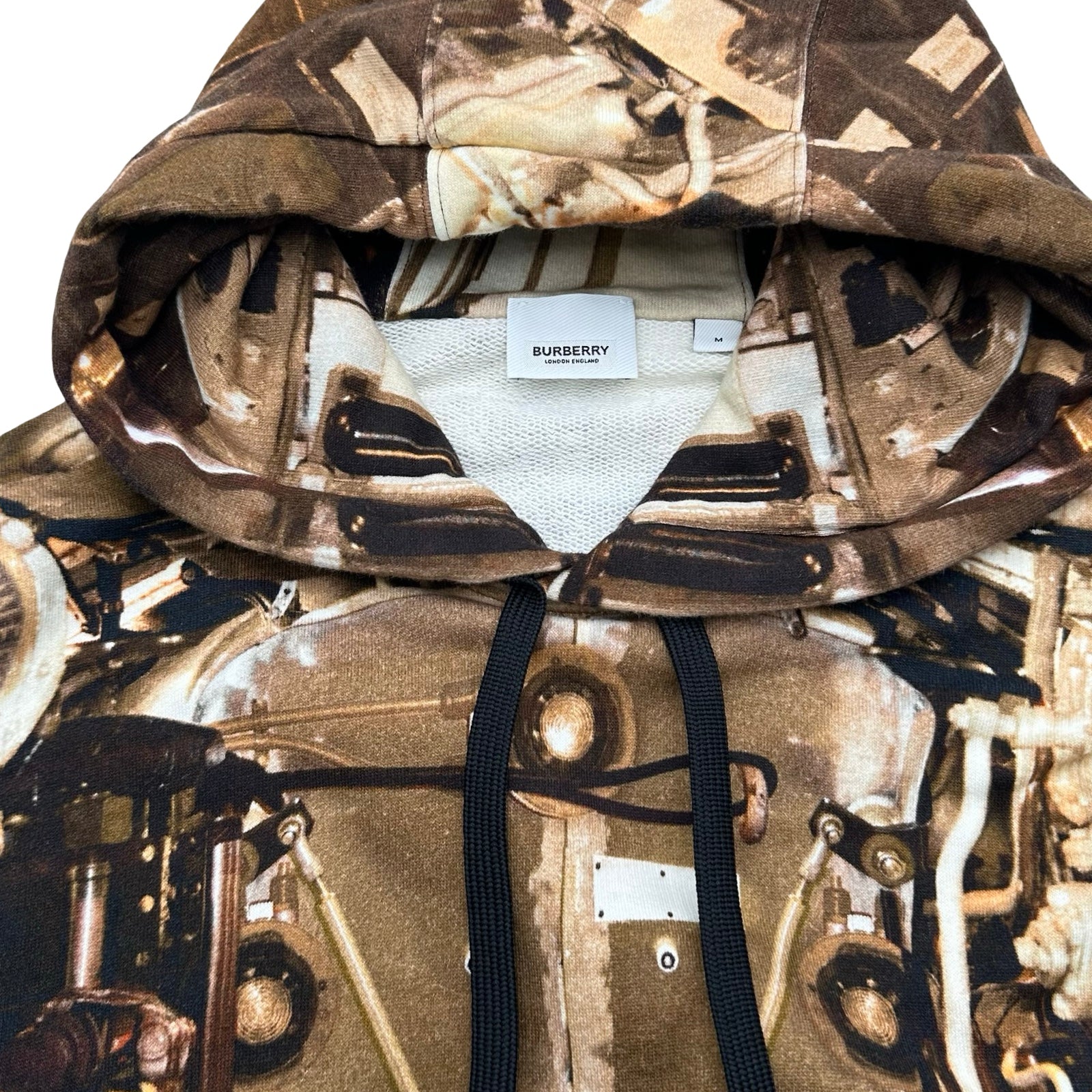 バーバリー BURBERRY ジオメトリック総柄パーカー 8024632 ブラウン