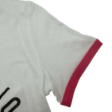 クリスチャン・ディオール Christian Dior D JUNGLE ロゴプリント半袖Ｔシャツ 223T18A4499 ホワイト コットン レディース 半袖Ｔシャツ