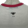 クリスチャン・ディオール Christian Dior D JUNGLE ロゴプリント半袖Ｔシャツ 223T18A4499 ホワイト コットン レディース 半袖Ｔシャツ