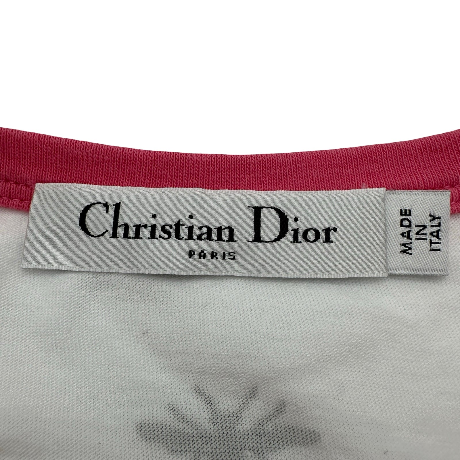 クリスチャン・ディオール Christian Dior D JUNGLE ロゴプリント半袖