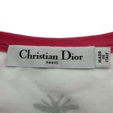 クリスチャン・ディオール Christian Dior D JUNGLE ロゴプリント半袖Ｔシャツ 223T18A4499 ホワイト コットン レディース 半袖Ｔシャツ