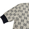 グッチ GUCCI GG総柄ラメジャガード半袖ニットセーター 692717 ホワイト コットン レディース セーター