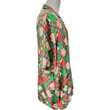 グッチ GUCCI レ ポムコレクション GGアップル半袖Tシャツ 663698 ベージュ シルク メンズ 半袖Ｔシャツ