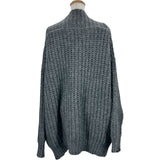 クリスチャン・ディオール Christian Dior ウールモヘアブレンドオーバーサイズニットセーター 444S26BM313 グレー ウール レディース セーター